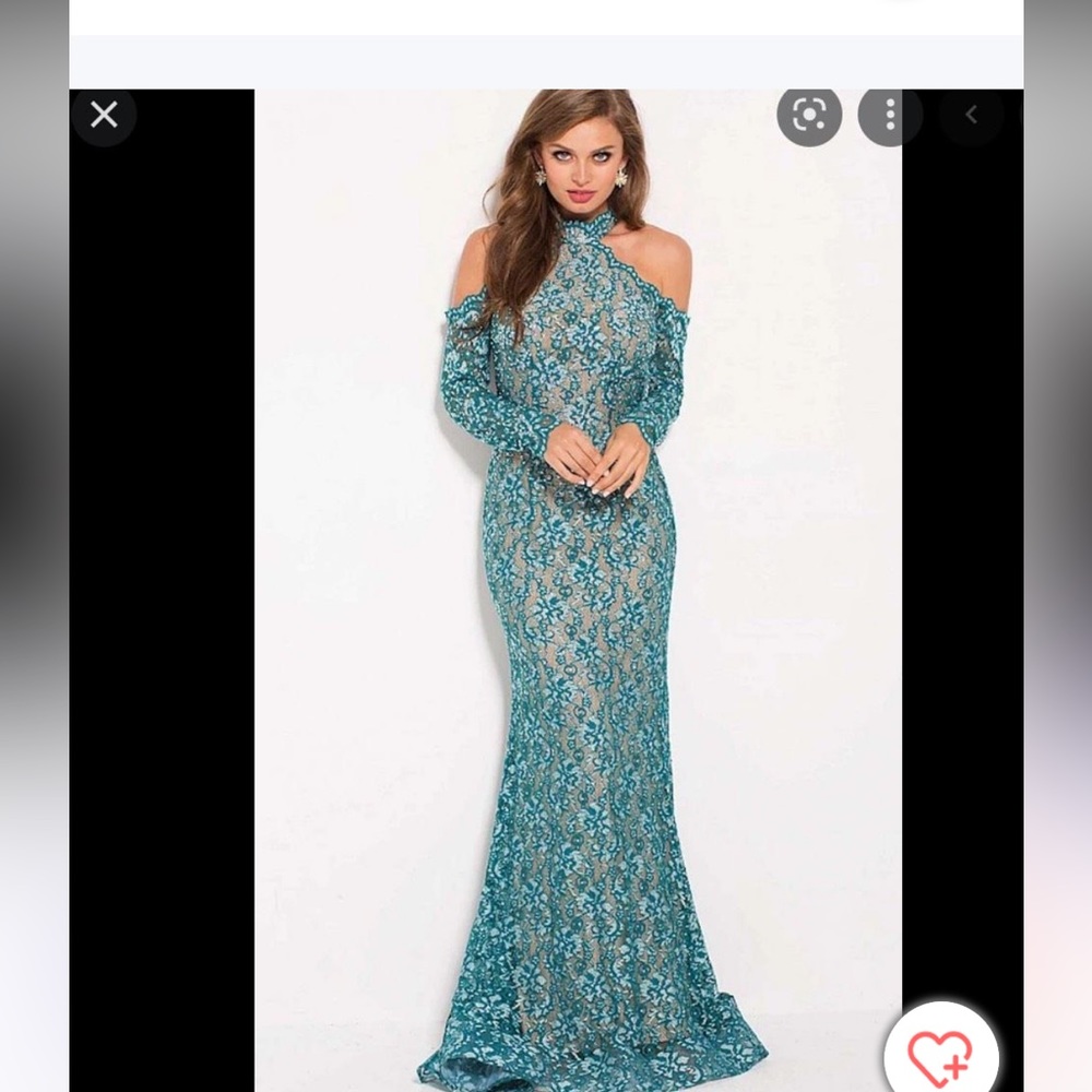 COPY - JOVANI FORMAL TEAL 58376A